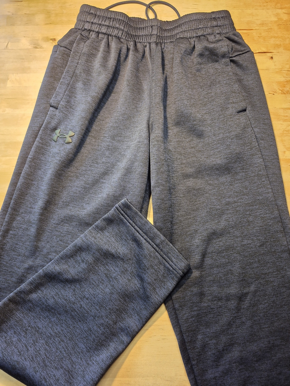 Under Armour Men's Heather Blue Athletic Joggers